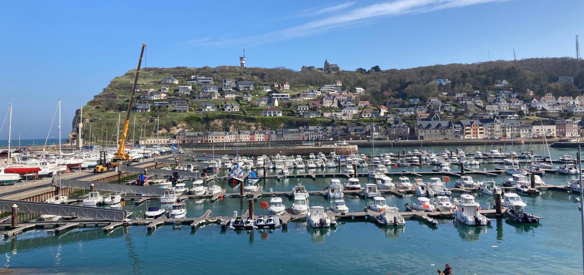 Charmant Studio Avec Vue Sur Le Port Et Falaises Fécamp Buitenkant foto