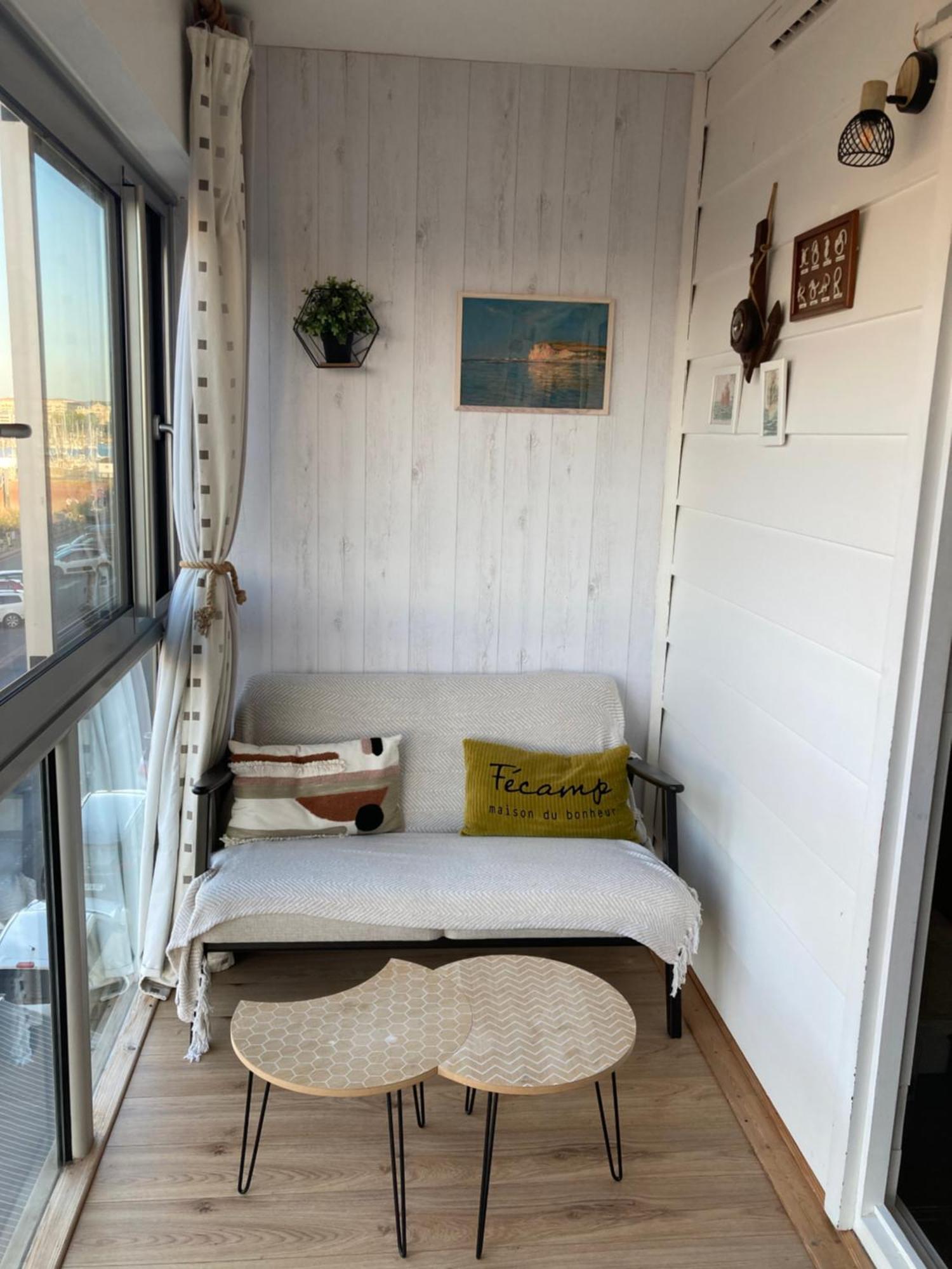 Charmant Studio Avec Vue Sur Le Port Et Falaises Fécamp Buitenkant foto