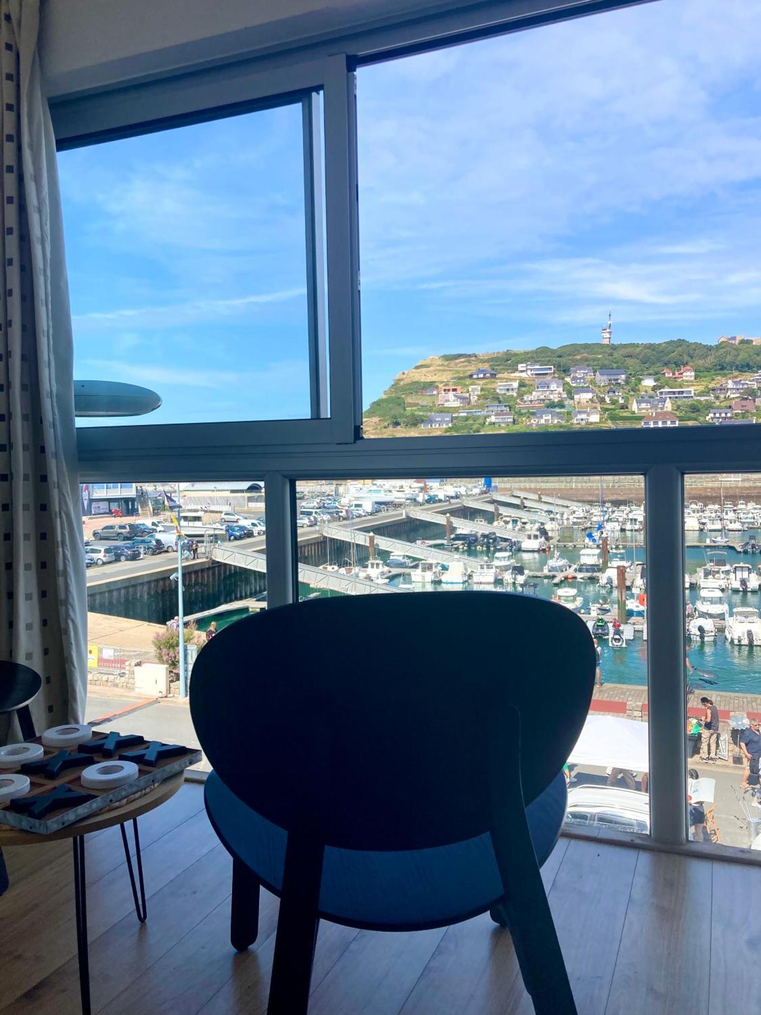 Charmant Studio Avec Vue Sur Le Port Et Falaises Fécamp Buitenkant foto